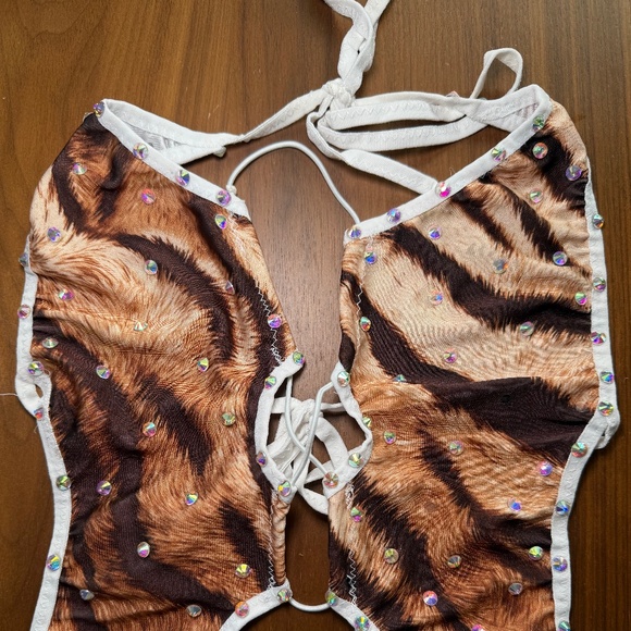 Cheetah print exotic dancer piece - Picture 2 of 4